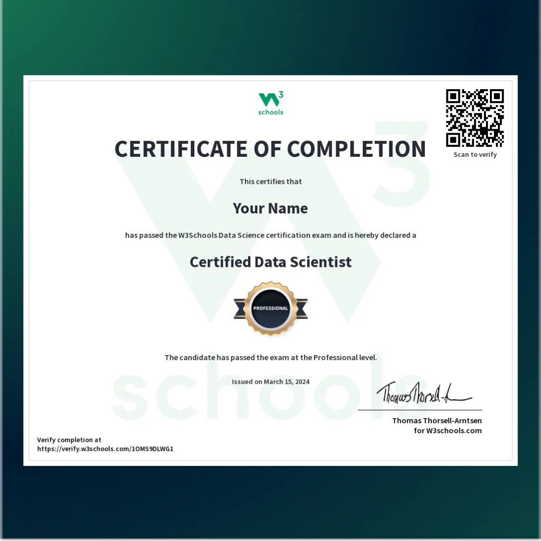 Data Science Certification Exam - Image 2
