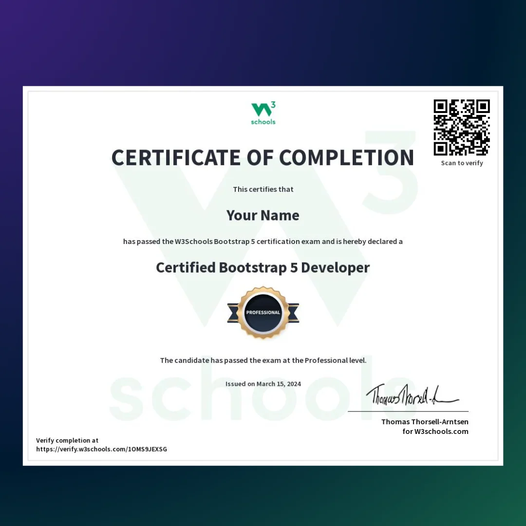 Bootstrap 5 Certification Course - Image 2